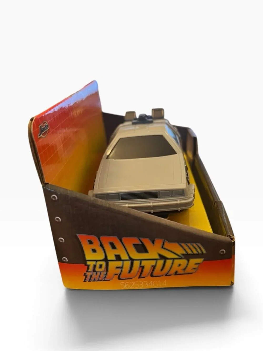 Back to the Future Time Machine Delorean Car Toy Pull Back Action New